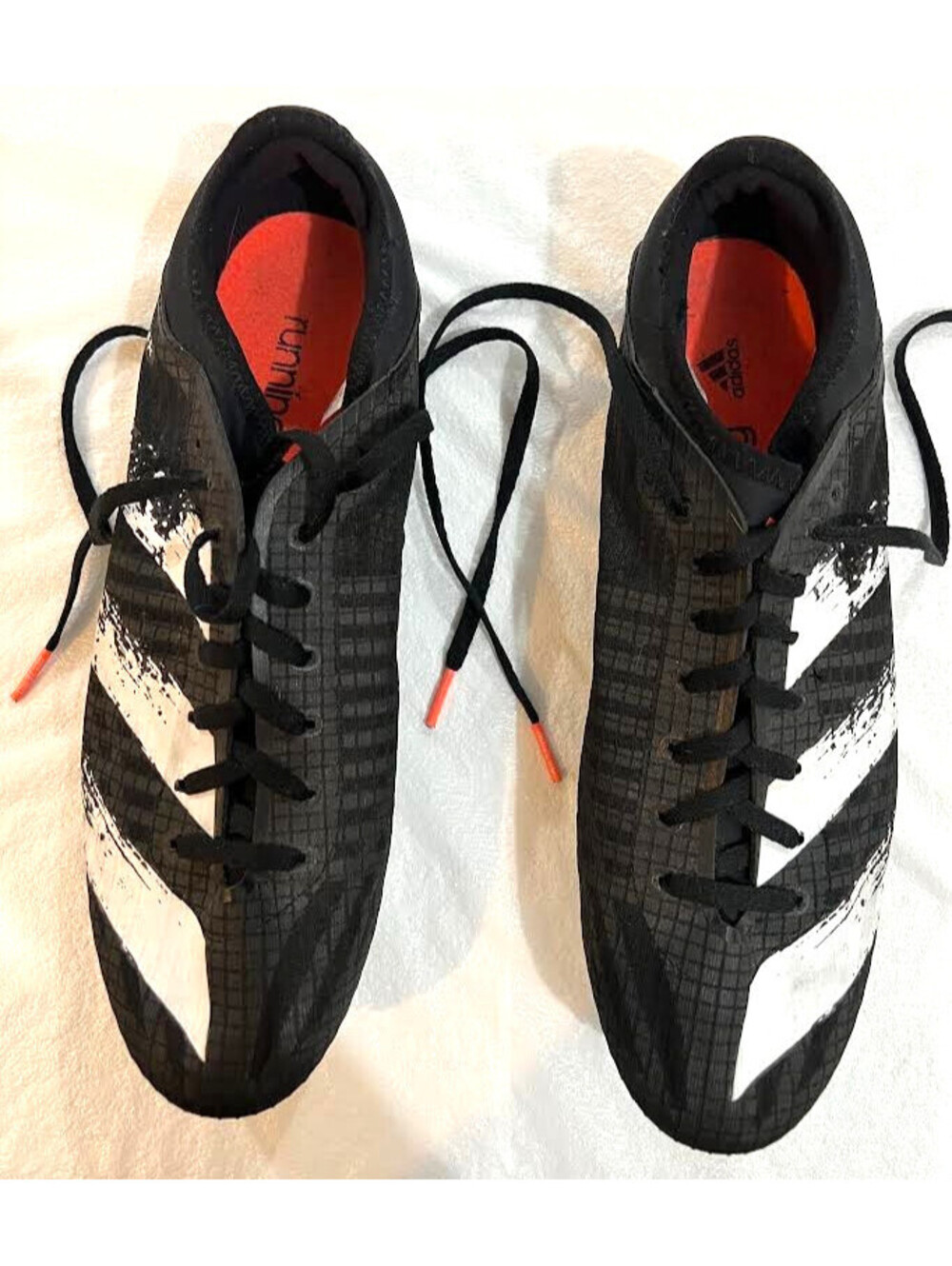 Men's Track Spikes For Sprinting-Size 10.5, Adidas, Used 1 Season